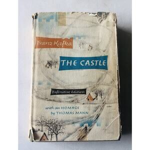 Vintage 1956 The Castle HC Book Kafka Das Schloss Translation Salter Knopf USA